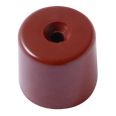 TOPE ALTO MARRON C/ TORNILLO Ø29x26mm 2U